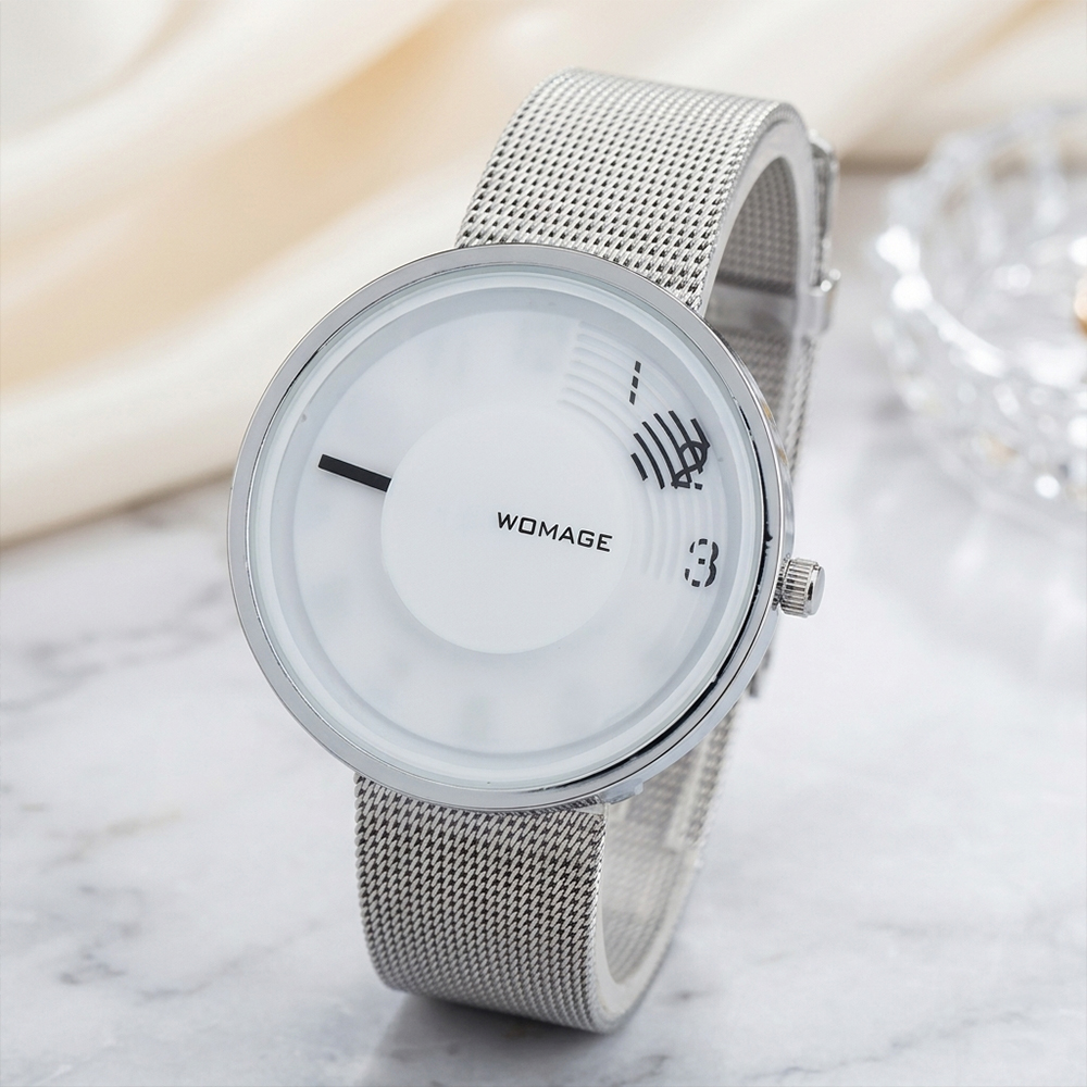 Reloj vista de hora parcial